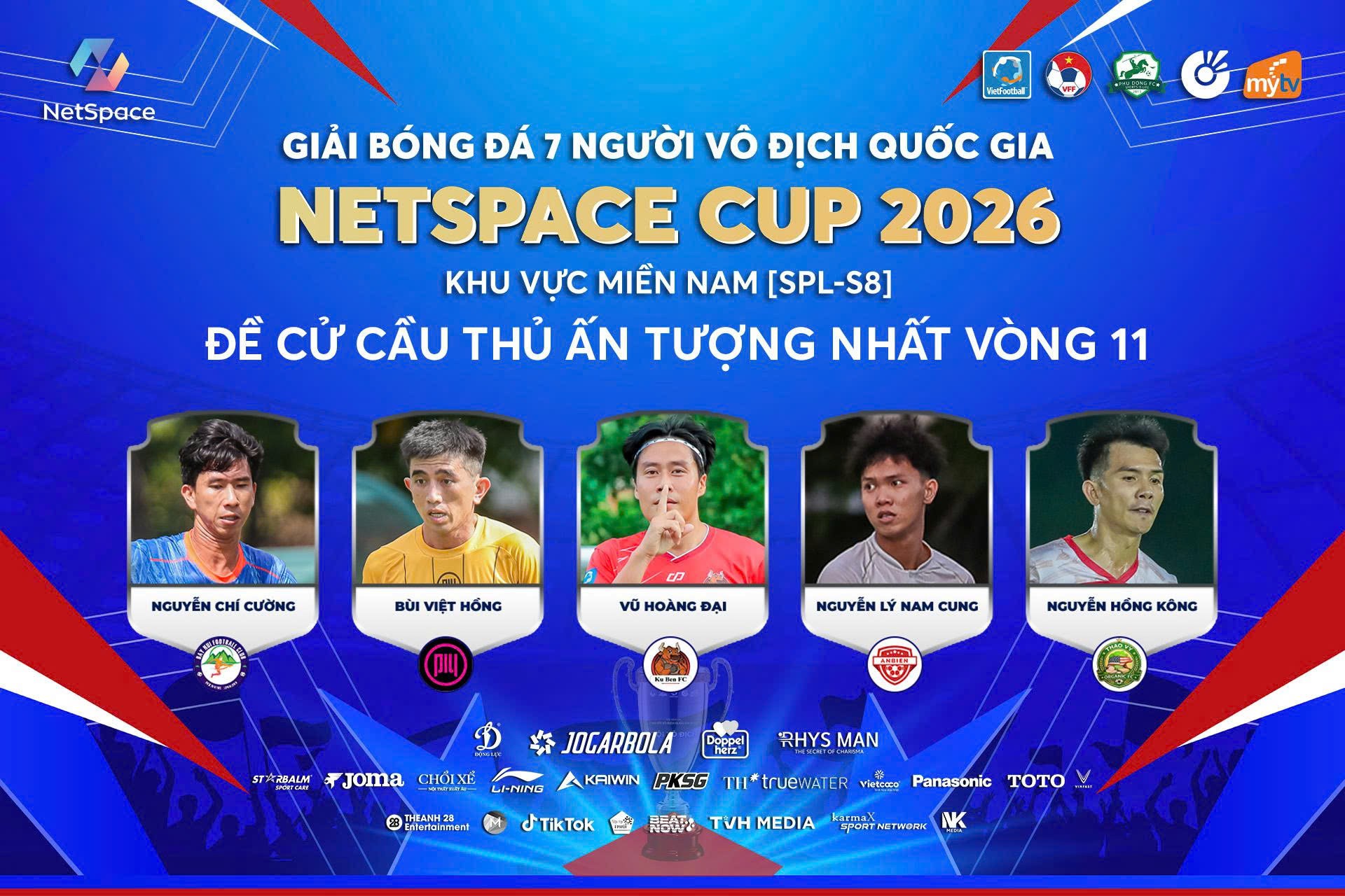 Bình chọn cầu thủ ấn tượng vòng 11 SPL-S8